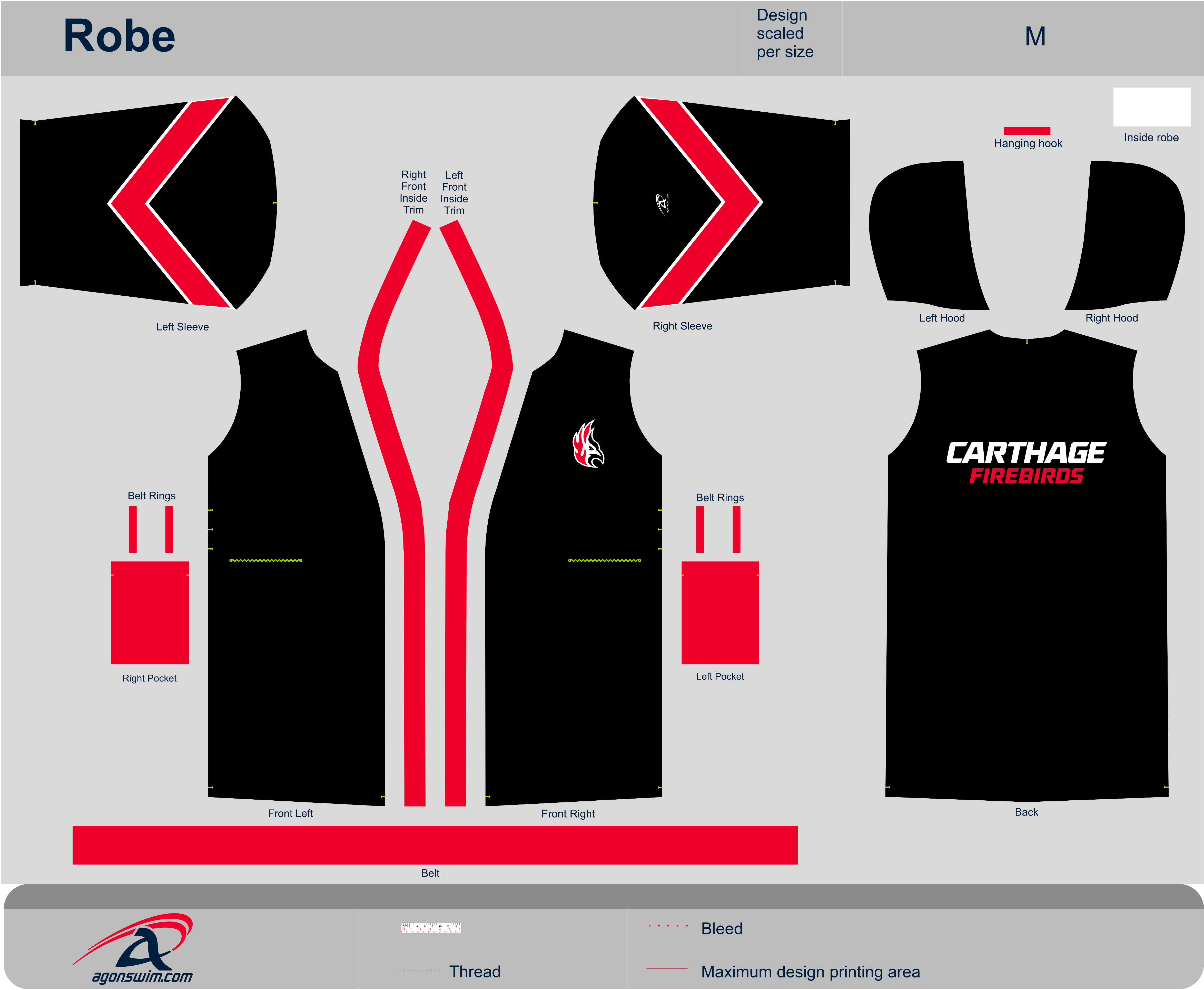 Ofmcap Robe Design Microfiber Robe (2021) - Agonswim.com