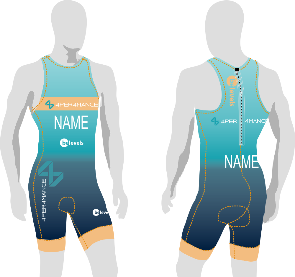 PolyFlon TriSuit Male Crotch Lined (2024) - Agonswim.com