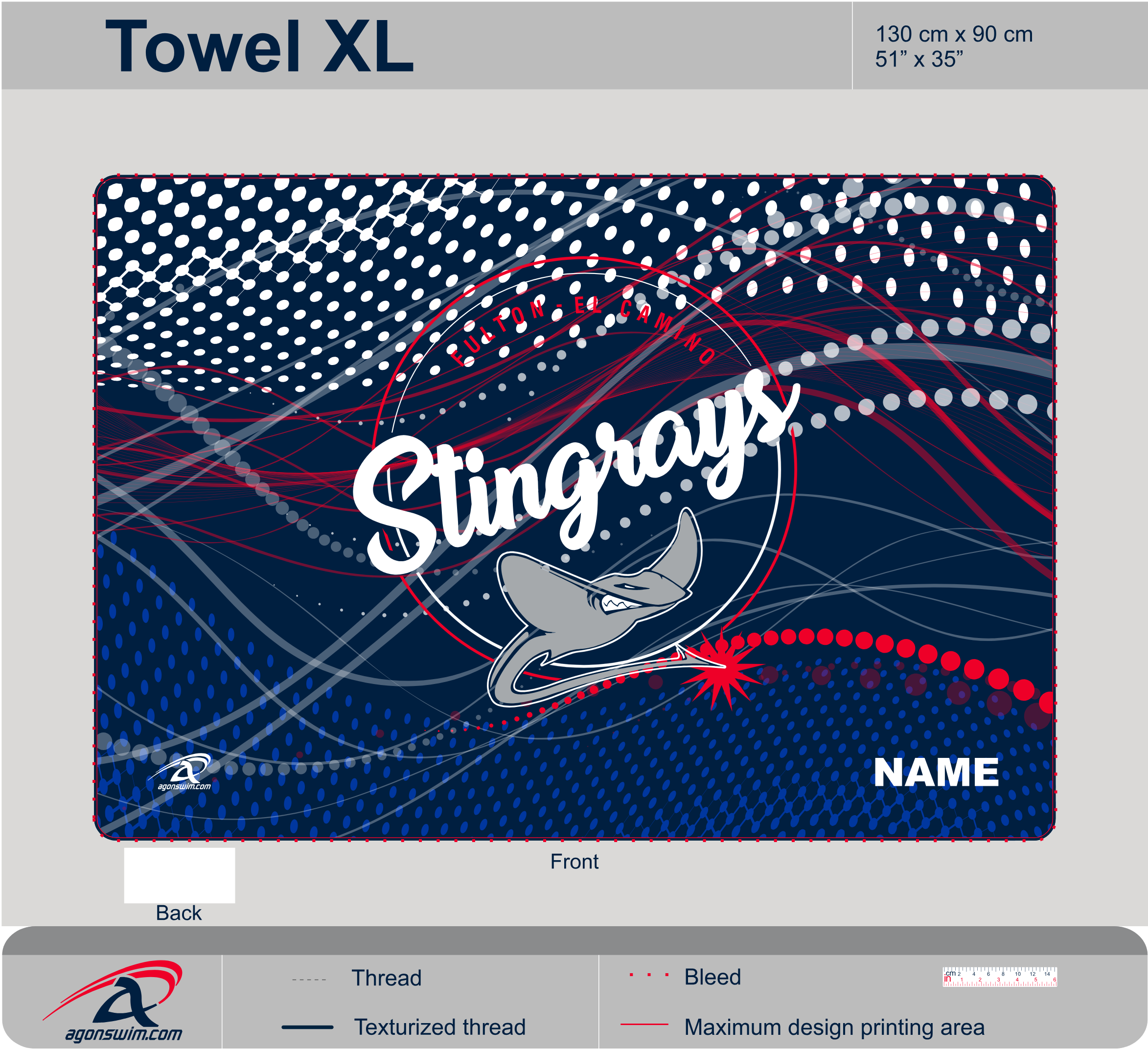 Microfiber Towel XL 51x35 inches (2024) 